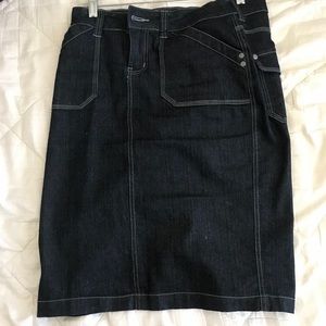 Denim skirt